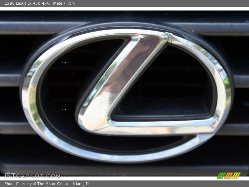 White / Ivory 1996 Lexus LX 450 4x4