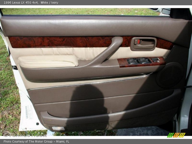 White / Ivory 1996 Lexus LX 450 4x4