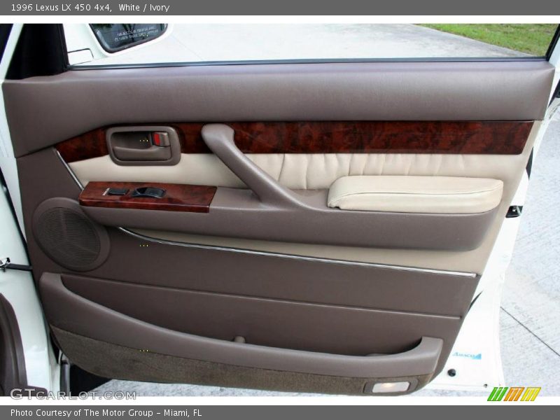 White / Ivory 1996 Lexus LX 450 4x4