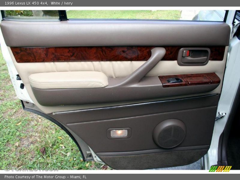 White / Ivory 1996 Lexus LX 450 4x4