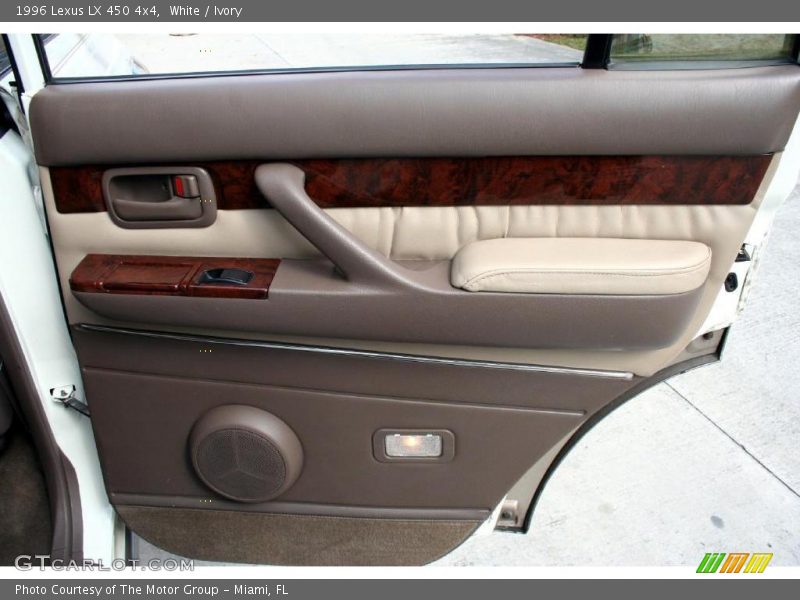 White / Ivory 1996 Lexus LX 450 4x4
