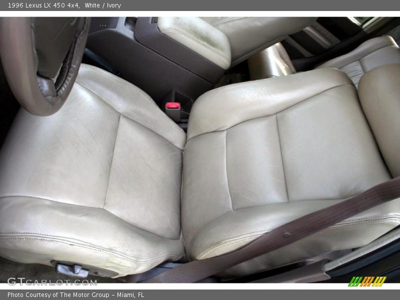 White / Ivory 1996 Lexus LX 450 4x4