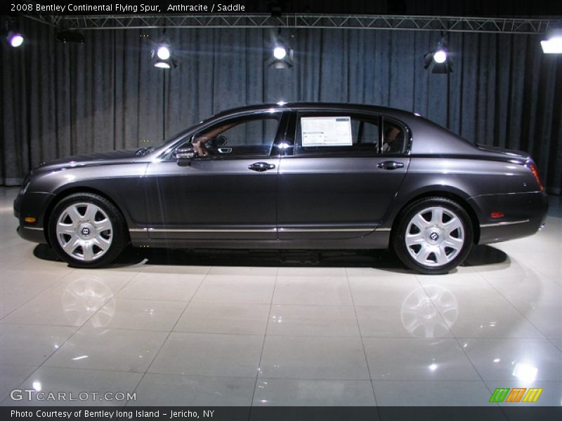 Anthracite / Saddle 2008 Bentley Continental Flying Spur