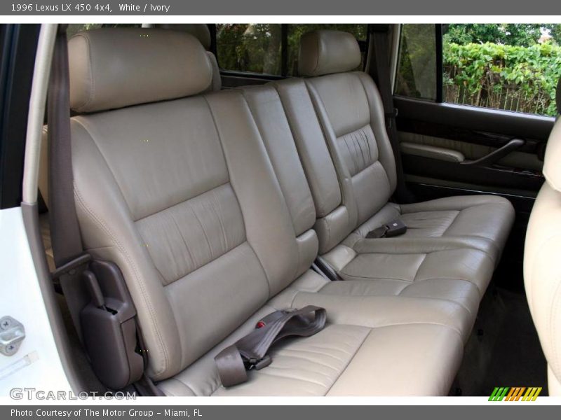 White / Ivory 1996 Lexus LX 450 4x4