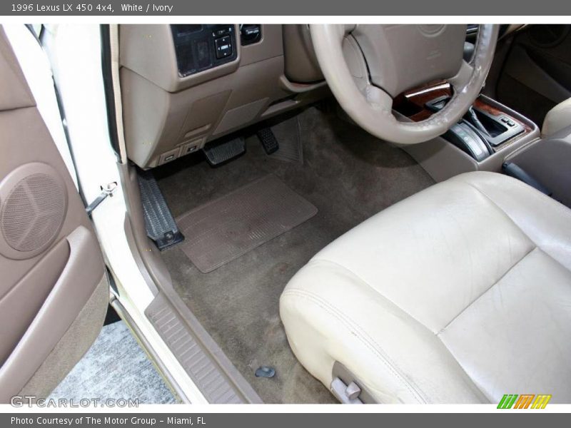 White / Ivory 1996 Lexus LX 450 4x4