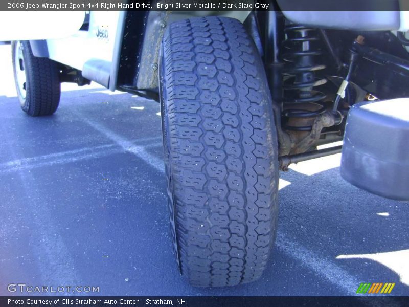 Bright Silver Metallic / Dark Slate Gray 2006 Jeep Wrangler Sport 4x4 Right Hand Drive