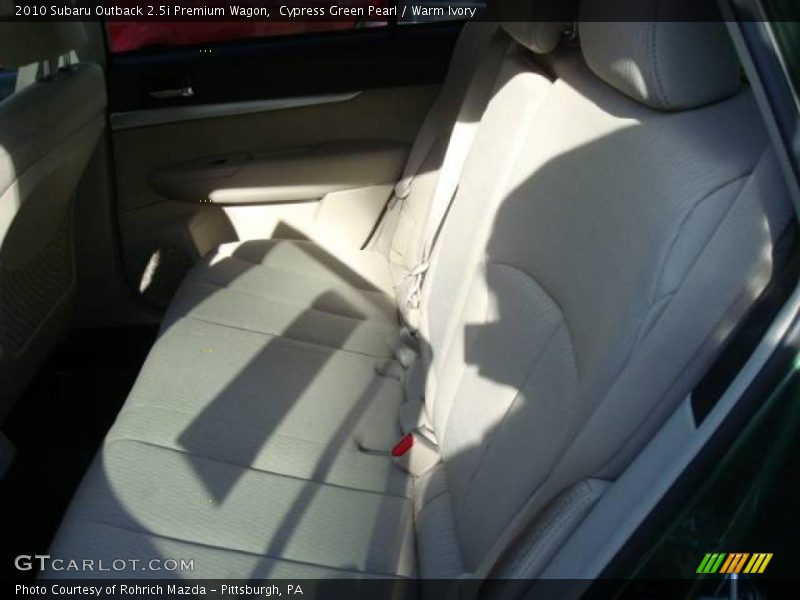 Cypress Green Pearl / Warm Ivory 2010 Subaru Outback 2.5i Premium Wagon