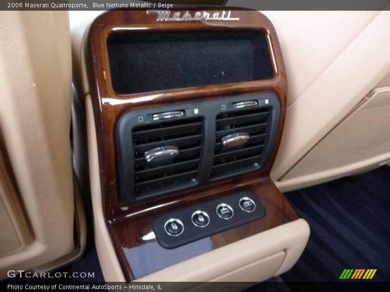 Blue Nettuno Metallic / Beige 2006 Maserati Quattroporte