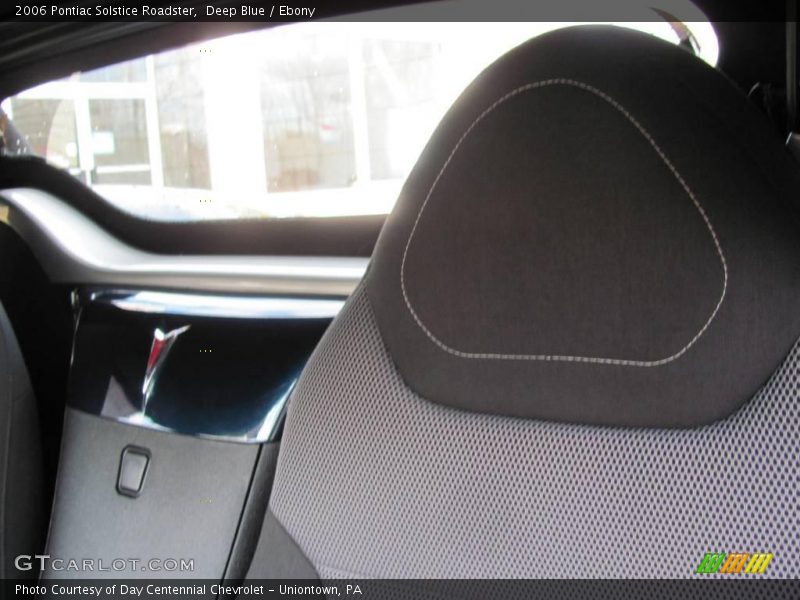 Deep Blue / Ebony 2006 Pontiac Solstice Roadster