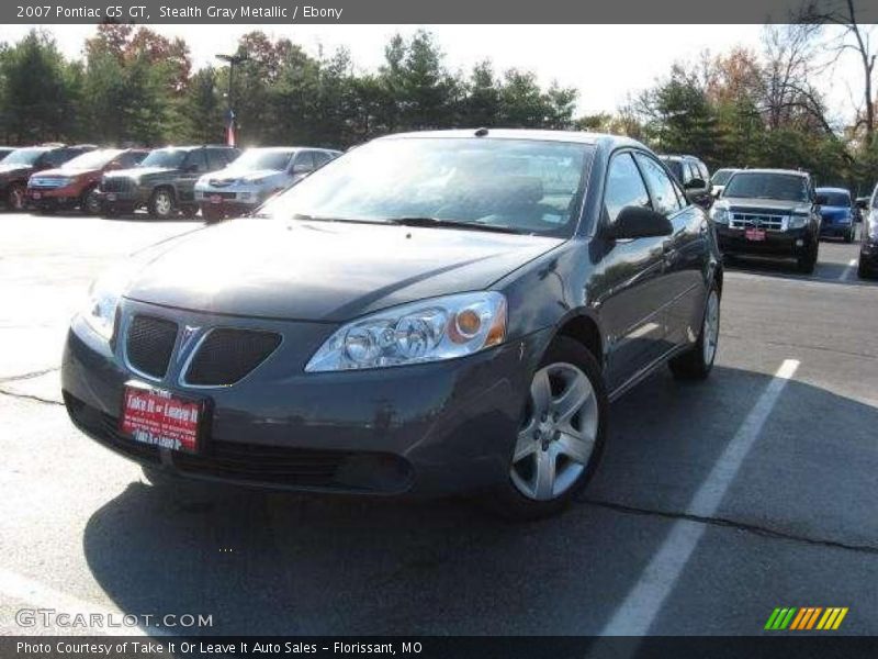 Stealth Gray Metallic / Ebony 2007 Pontiac G5 GT