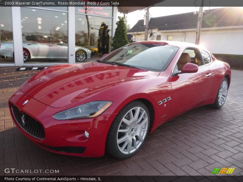 Rosso Mondiale (Red) / Cuoio Sella 2009 Maserati GranTurismo