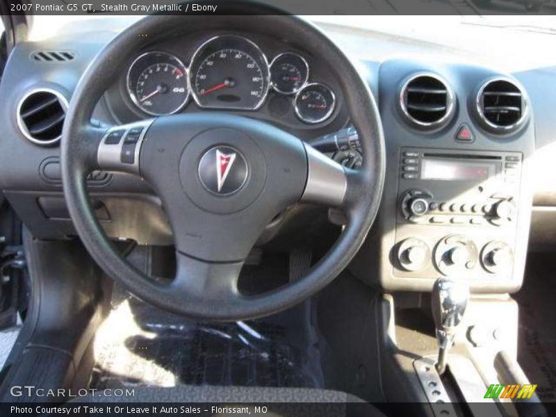 Stealth Gray Metallic / Ebony 2007 Pontiac G5 GT