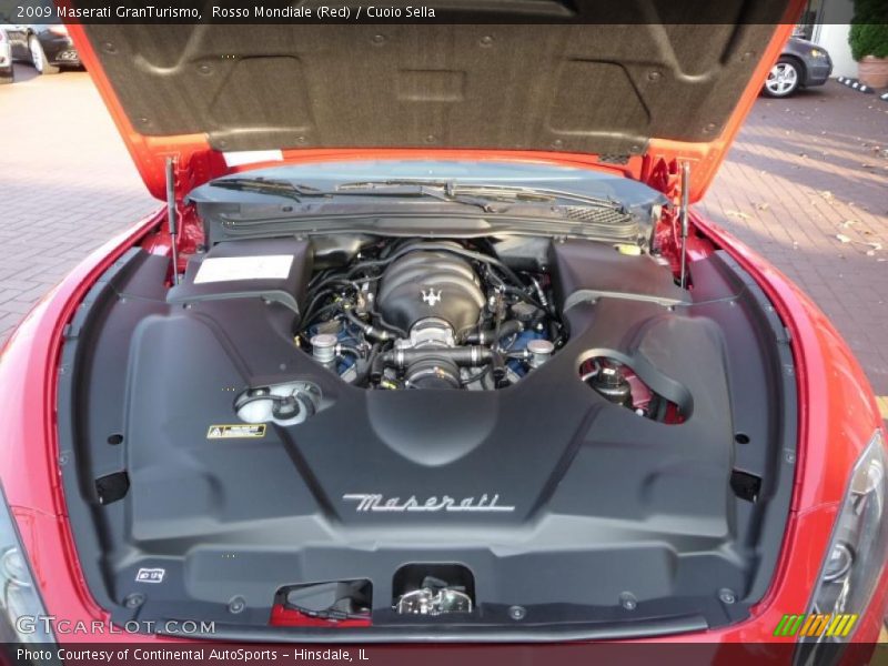 Rosso Mondiale (Red) / Cuoio Sella 2009 Maserati GranTurismo