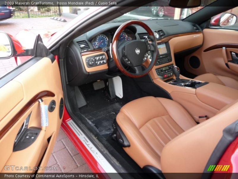 Rosso Mondiale (Red) / Cuoio Sella 2009 Maserati GranTurismo