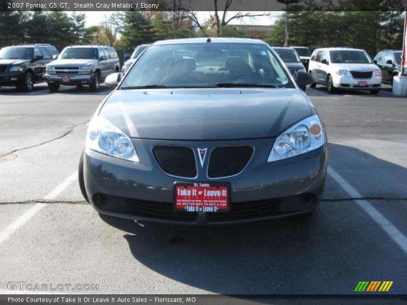 Stealth Gray Metallic / Ebony 2007 Pontiac G5 GT