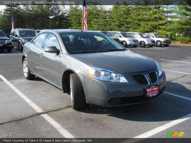 Stealth Gray Metallic / Ebony 2007 Pontiac G5 GT