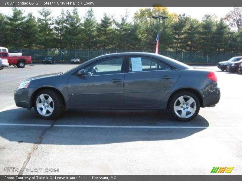 Stealth Gray Metallic / Ebony 2007 Pontiac G5 GT