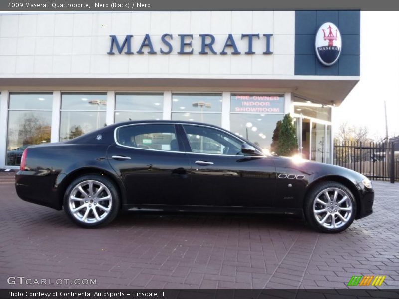 Nero (Black) / Nero 2009 Maserati Quattroporte