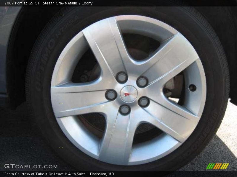 Stealth Gray Metallic / Ebony 2007 Pontiac G5 GT