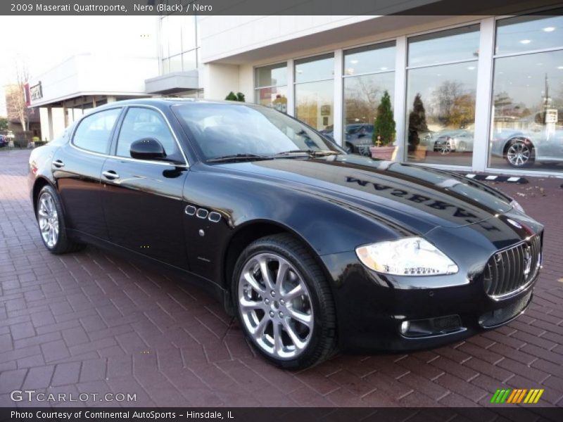 Nero (Black) / Nero 2009 Maserati Quattroporte