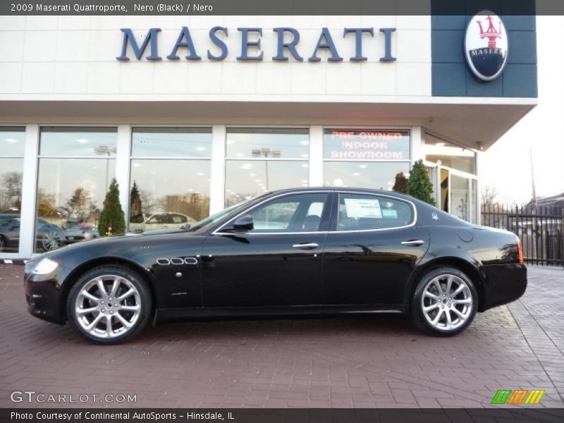 Nero (Black) / Nero 2009 Maserati Quattroporte