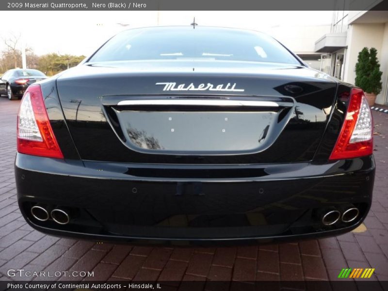 Nero (Black) / Nero 2009 Maserati Quattroporte