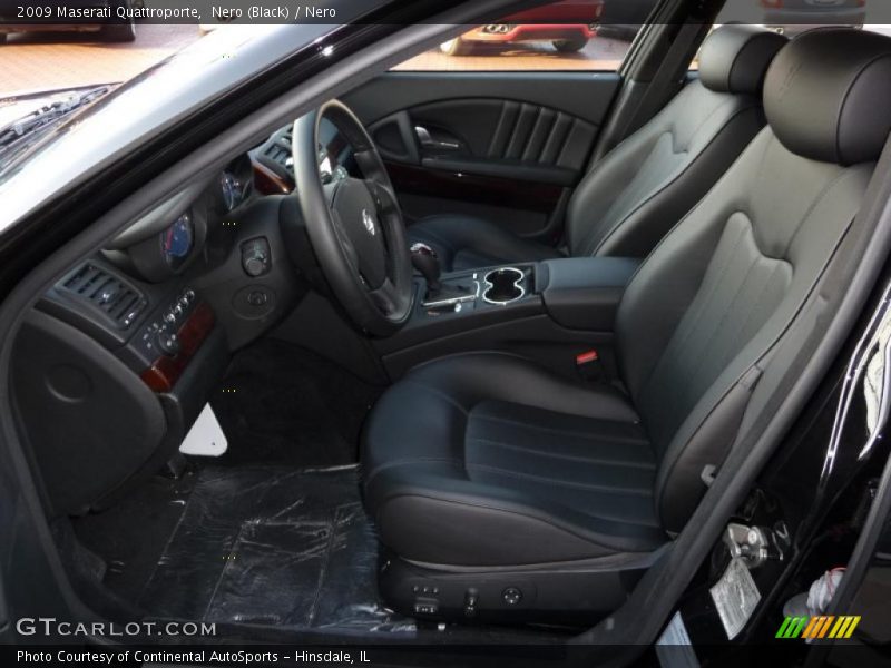 Nero (Black) / Nero 2009 Maserati Quattroporte
