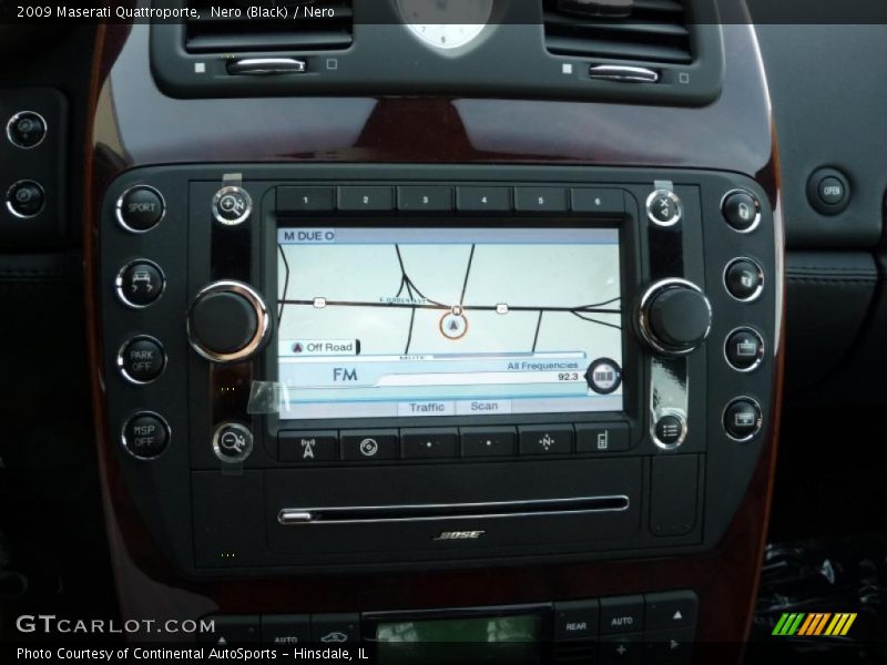 Nero (Black) / Nero 2009 Maserati Quattroporte