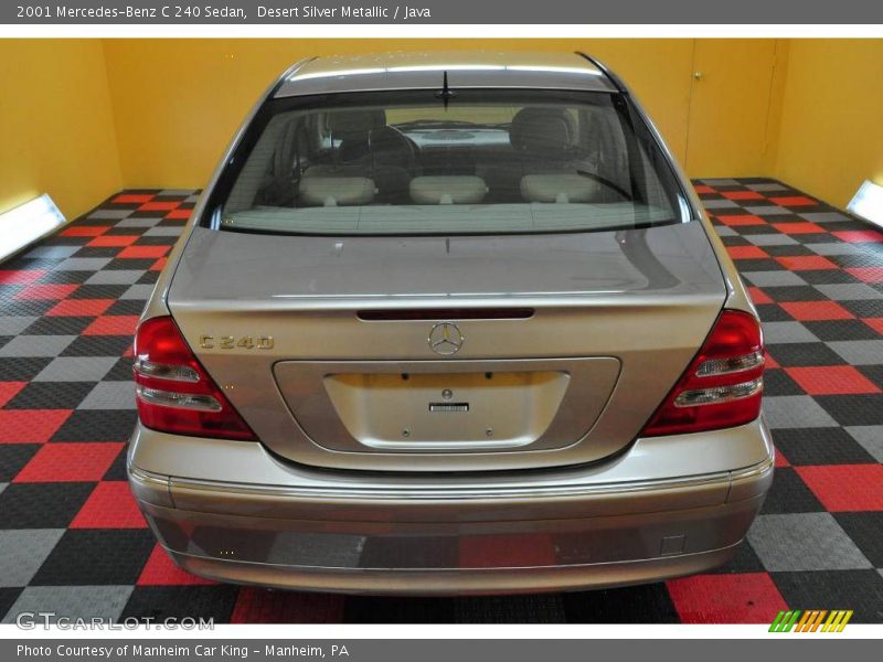 Desert Silver Metallic / Java 2001 Mercedes-Benz C 240 Sedan