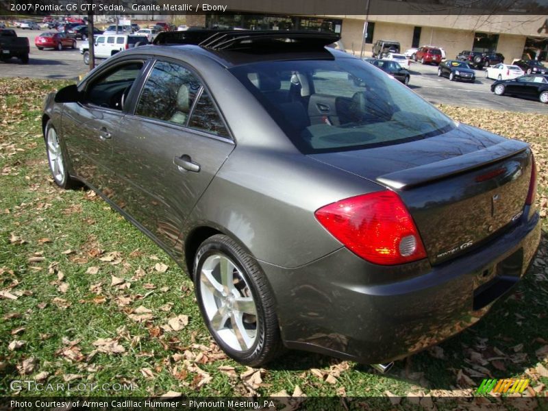 Granite Metallic / Ebony 2007 Pontiac G6 GTP Sedan