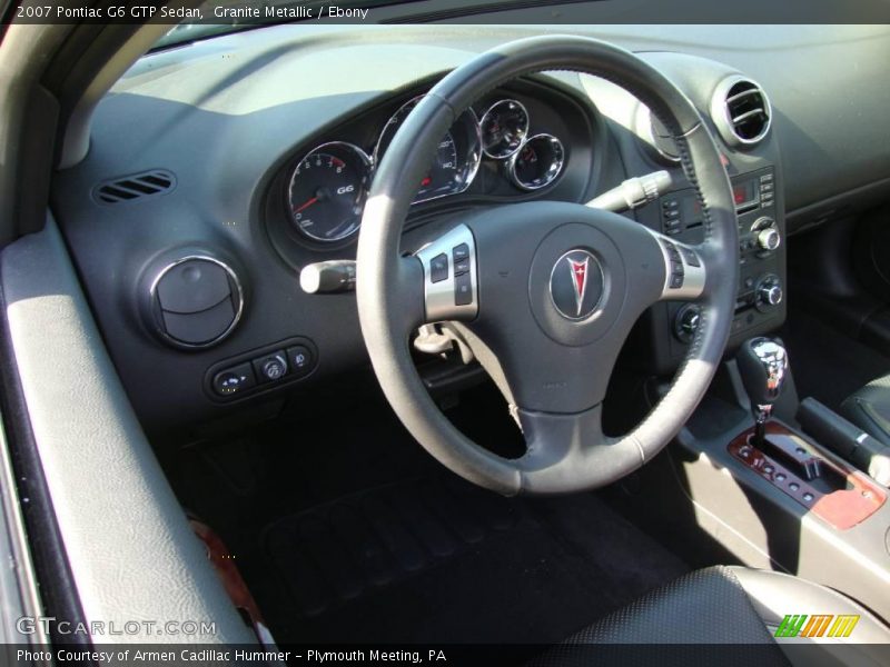 Granite Metallic / Ebony 2007 Pontiac G6 GTP Sedan
