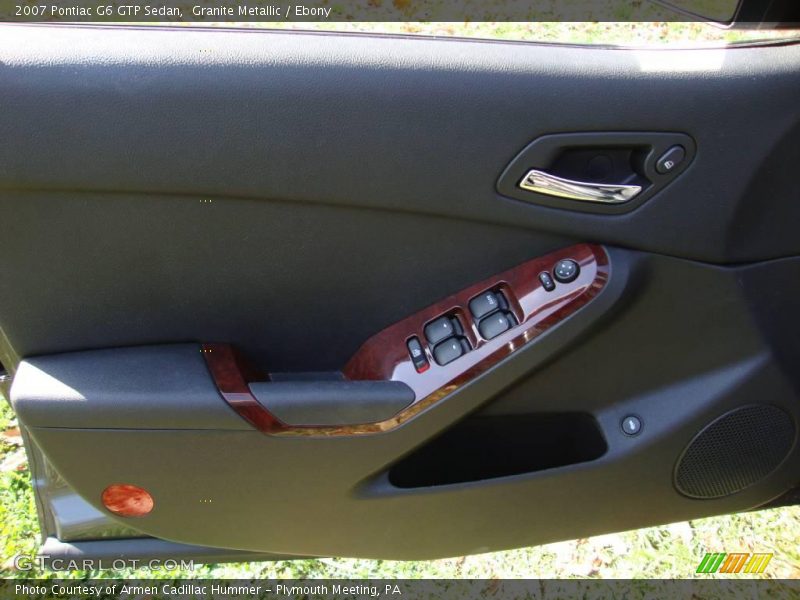 Granite Metallic / Ebony 2007 Pontiac G6 GTP Sedan
