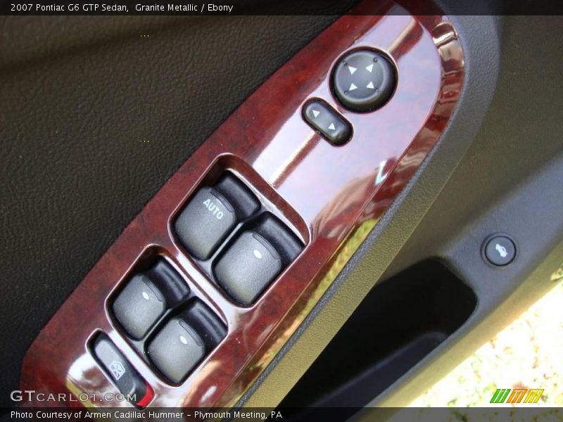 Granite Metallic / Ebony 2007 Pontiac G6 GTP Sedan