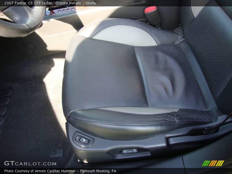 Granite Metallic / Ebony 2007 Pontiac G6 GTP Sedan