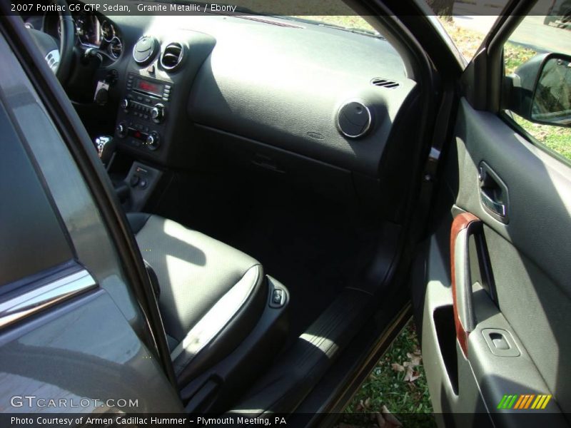 Granite Metallic / Ebony 2007 Pontiac G6 GTP Sedan