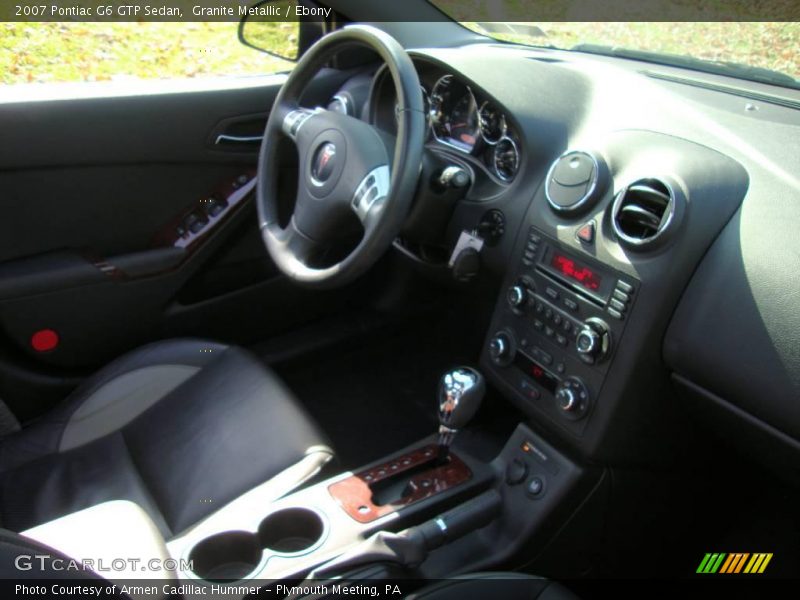 Granite Metallic / Ebony 2007 Pontiac G6 GTP Sedan