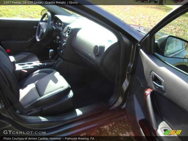 Granite Metallic / Ebony 2007 Pontiac G6 GTP Sedan