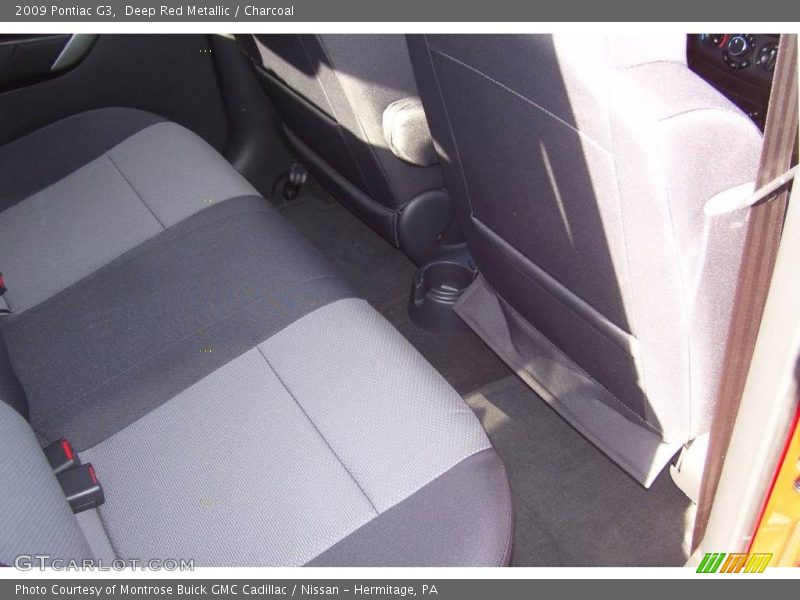 Deep Red Metallic / Charcoal 2009 Pontiac G3