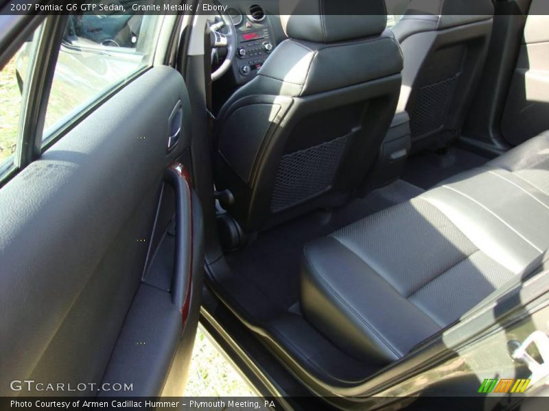 Granite Metallic / Ebony 2007 Pontiac G6 GTP Sedan