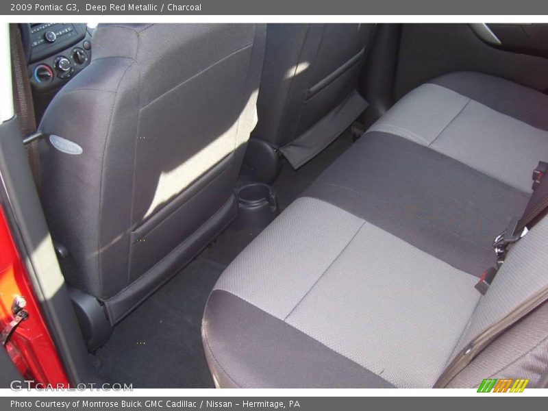 Deep Red Metallic / Charcoal 2009 Pontiac G3