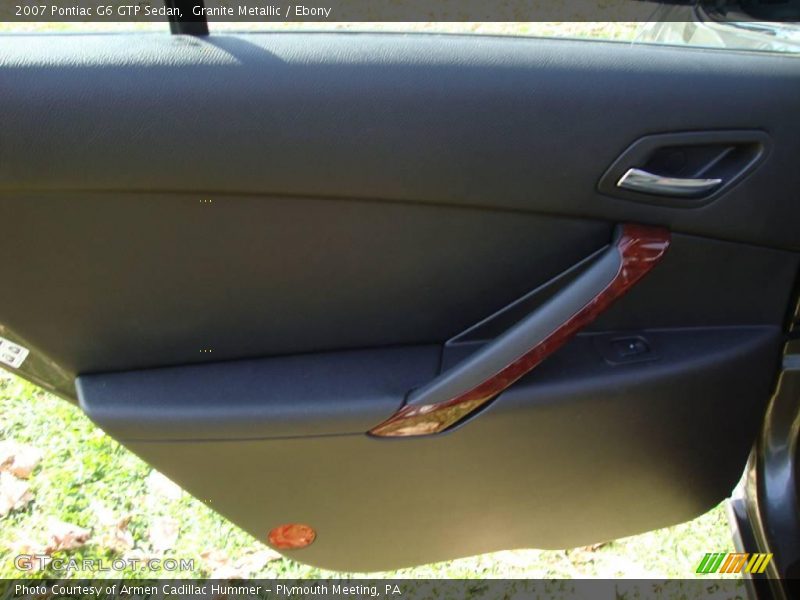 Granite Metallic / Ebony 2007 Pontiac G6 GTP Sedan
