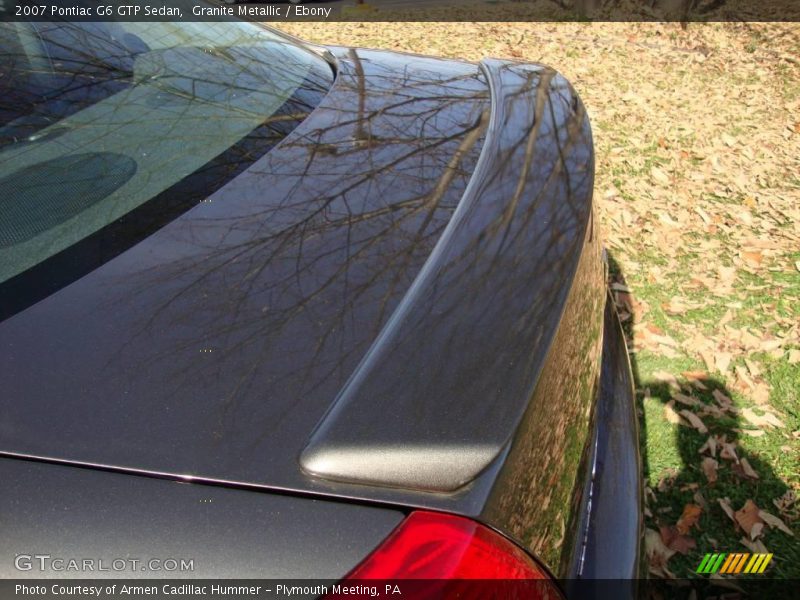 Granite Metallic / Ebony 2007 Pontiac G6 GTP Sedan