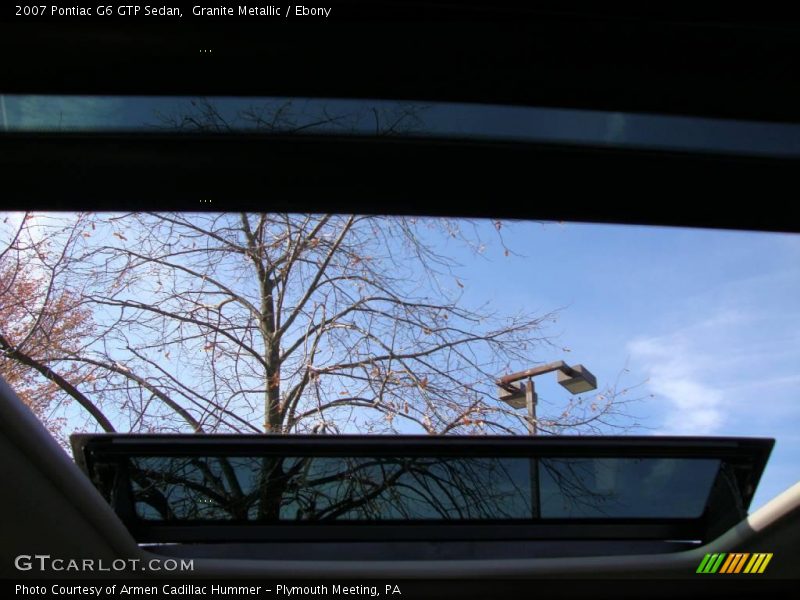 Granite Metallic / Ebony 2007 Pontiac G6 GTP Sedan