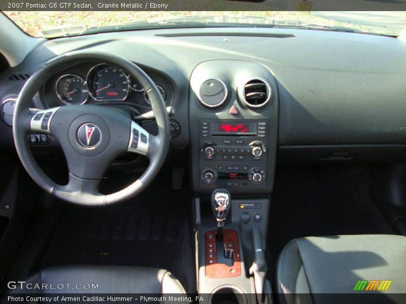 Granite Metallic / Ebony 2007 Pontiac G6 GTP Sedan