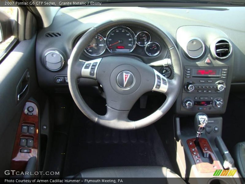 Granite Metallic / Ebony 2007 Pontiac G6 GTP Sedan