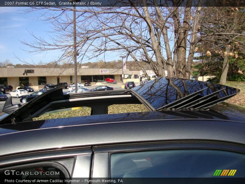 Granite Metallic / Ebony 2007 Pontiac G6 GTP Sedan