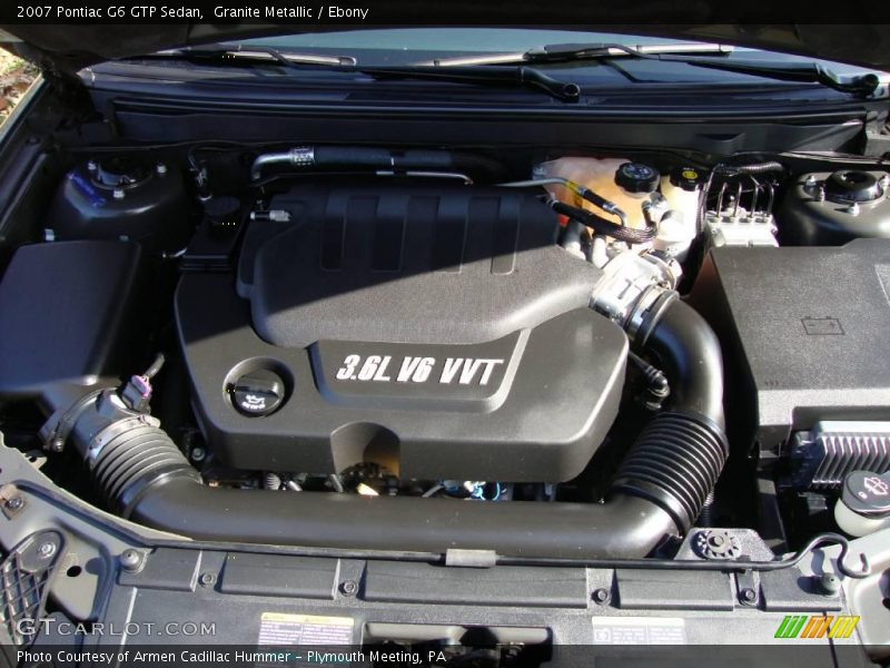 Granite Metallic / Ebony 2007 Pontiac G6 GTP Sedan