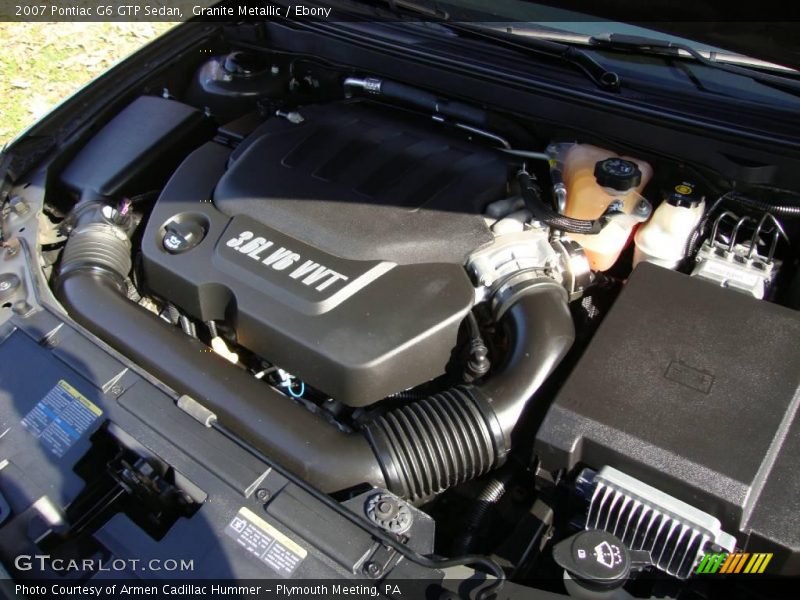 Granite Metallic / Ebony 2007 Pontiac G6 GTP Sedan