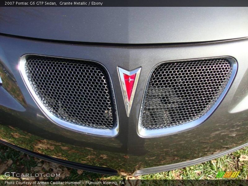 Granite Metallic / Ebony 2007 Pontiac G6 GTP Sedan