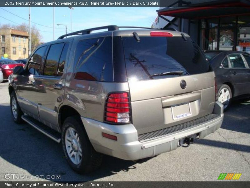 Mineral Grey Metallic / Dark Graphite 2003 Mercury Mountaineer Convenience AWD